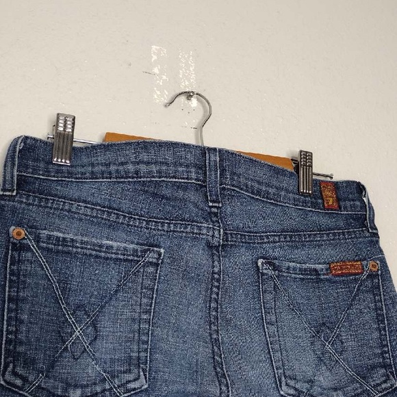 7 For All Mankind Dojo Sz 26 Low-Rise Jeans - Picture 10 of 15